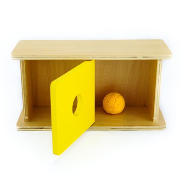 Boîte avec couvercle basculant balle  Eveil-Montessori Maroc – Eveil  Montessori